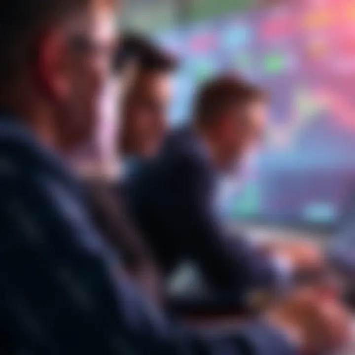 Graphical depiction of risks involved in margin trading