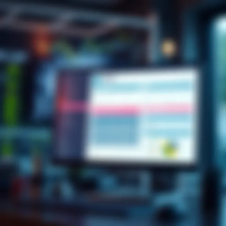 A modern computer screen displaying tax software interface