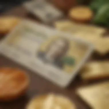 American Express Gold Card showcased with Whole Foods products