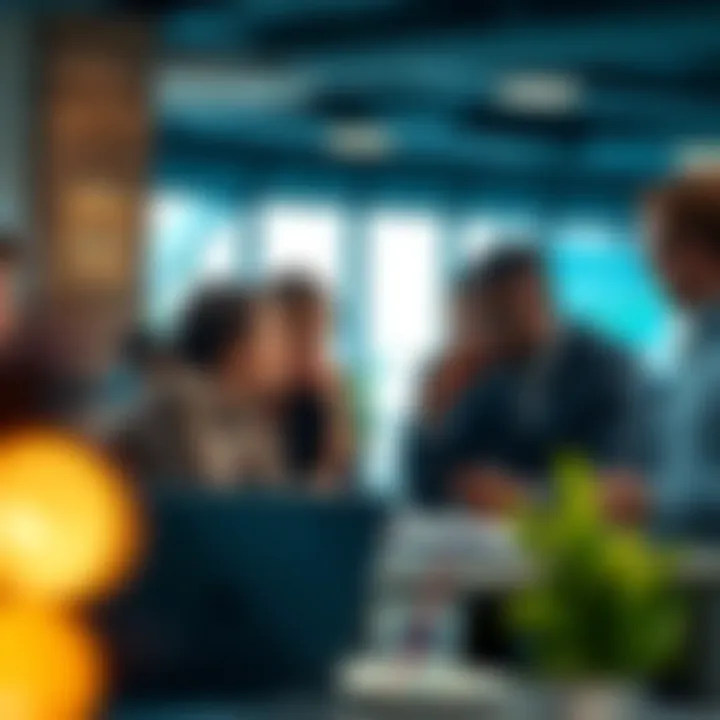 A diverse group engaged in a strategic discussion