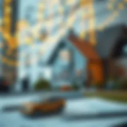 A visual representation of home equity calculation