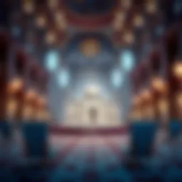 Conceptual illustration of Zakat calculation