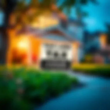 Understanding Tax Liens on Property Illustration of a tax lien notice on a home, highlighting the legal implications for homeowners