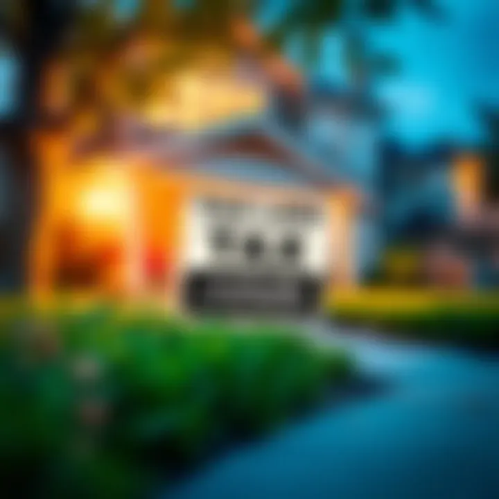 Understanding Tax Liens on Property Illustration of a tax lien notice on a home, highlighting the legal implications for homeowners