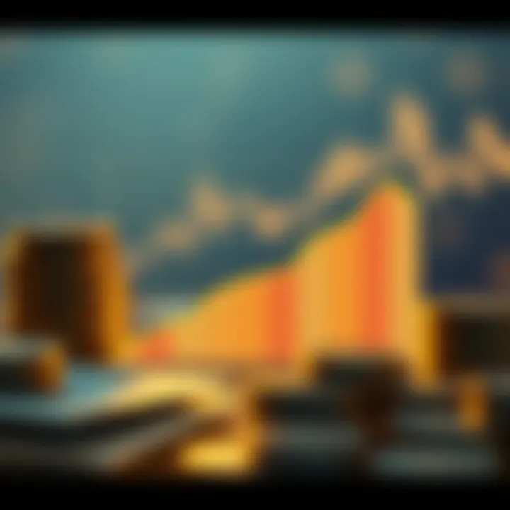 Graph illustrating cash value accumulation in whole life policies