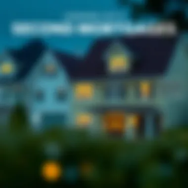 An infographic illustrating different types of second mortgages