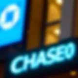 Chase bank logo and branding
