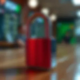 Secure Credit Card Lock Concept