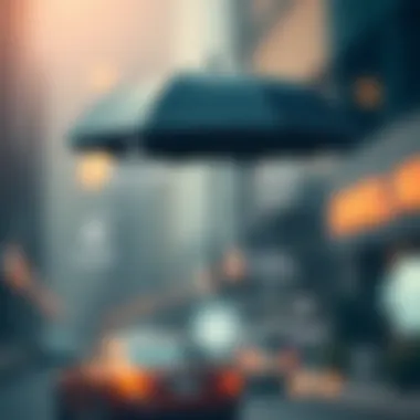 Umbrella Insurance Coverage Areas Diagram showcasing umbrella insurance coverage areas