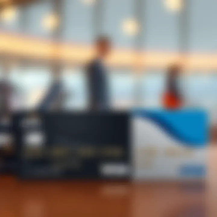 Comparison of Travel Reward Credit Cards Visual comparison of various travel reward credit cards