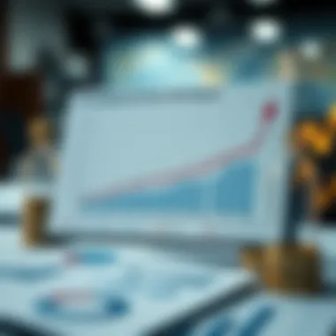 Graph illustrating cash flow forecasting techniques