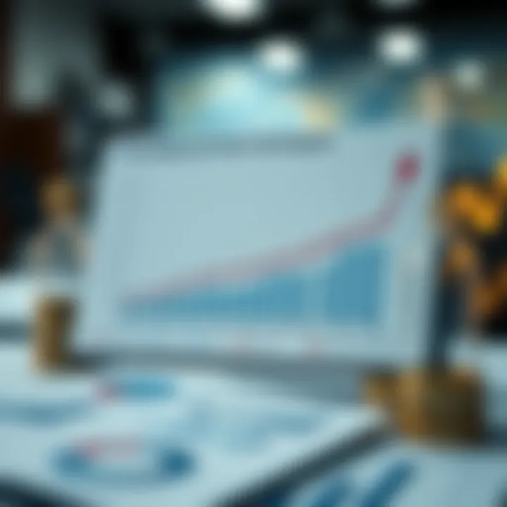 Graph illustrating cash flow forecasting techniques