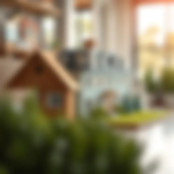 Infographic detailing different types of mortgage loans