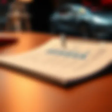 A detailed breakdown of Tesla ownership costs on a notepad