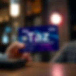 Overview of the Taz Visa Credit Card features