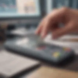 Visual representation of business checking account features