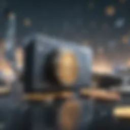 Abstract representation of credit freeze impact on consumer decisions