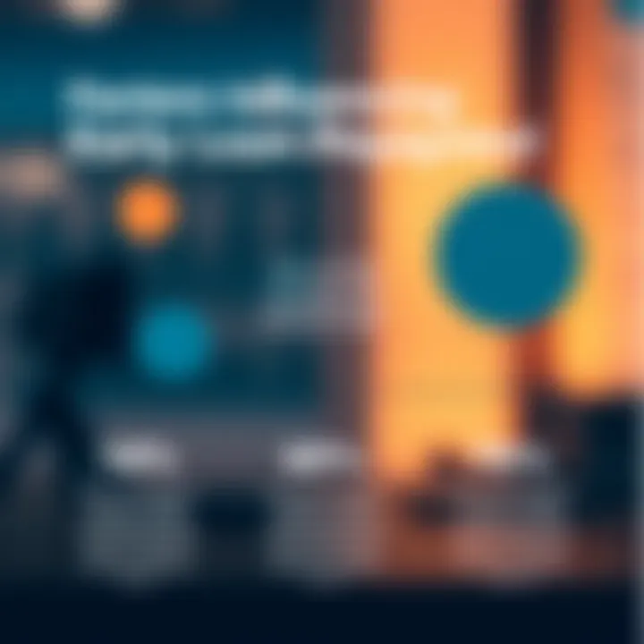 Infographic showing factors influencing early loan repayment decisions