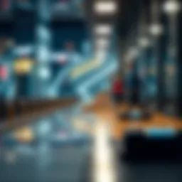 Visual representation of financial advisory trends