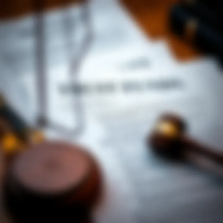 A visual representation of legal documents associated with trust funds