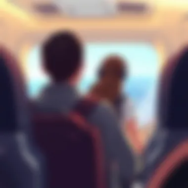 Utilizing Flight Credit Illustration showing flight credit usage