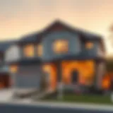 A modern home showcasing the essence of homeownership