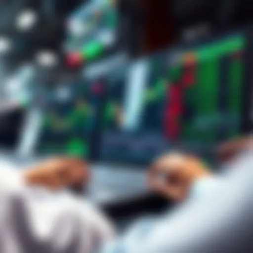 Trading platform interface showcasing day trading features