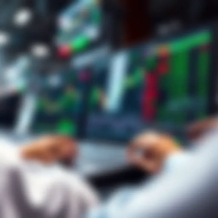 Trading platform interface showcasing day trading features