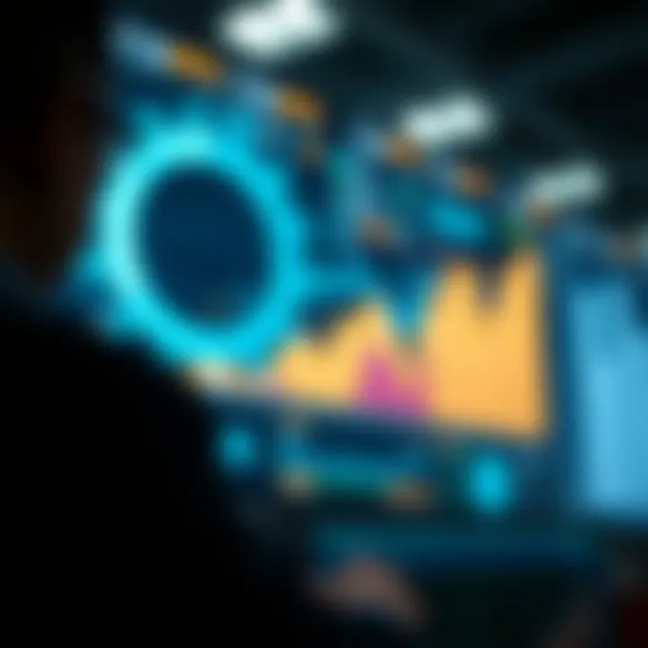 Visual representation of big data analytics