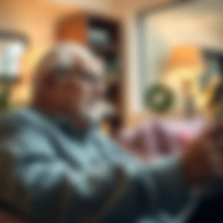 Financial Growth in Senior Living Investments Financial charts depicting investment growth in senior living sector