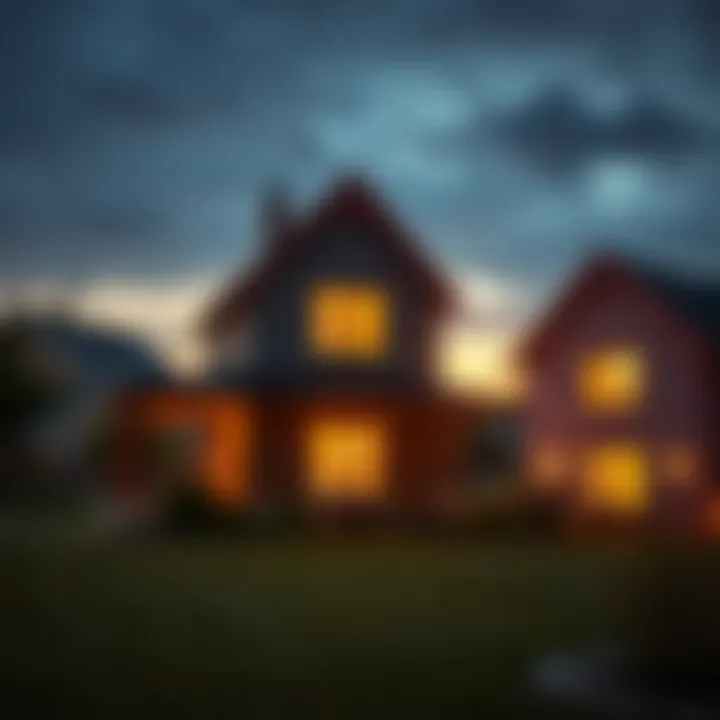 Factors Influencing Mortgage Rates Visual representation of factors influencing mortgage rates