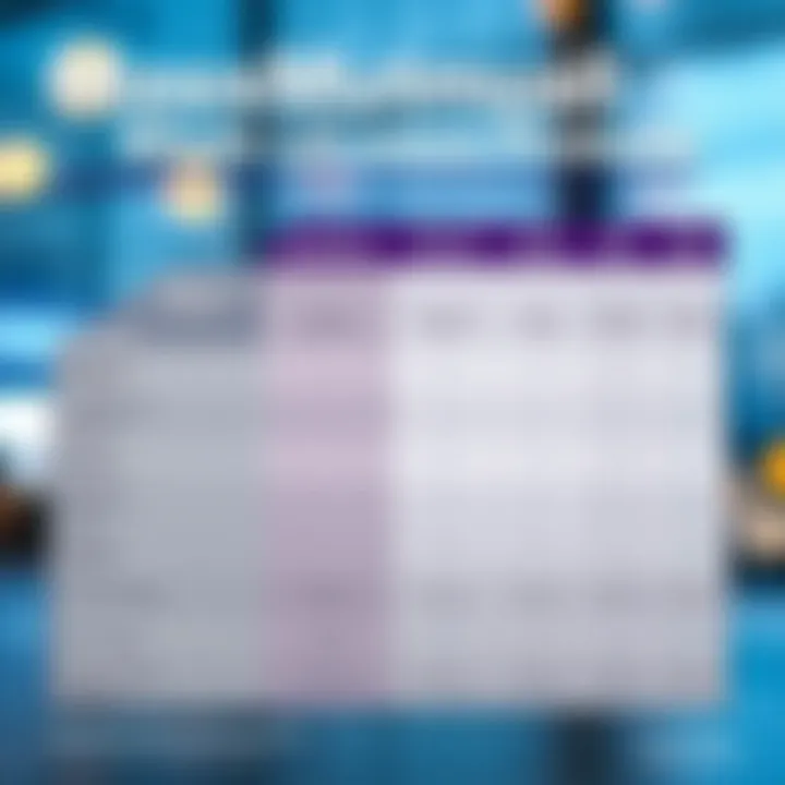 Comparison chart of MassMutual whole life insurance and other products