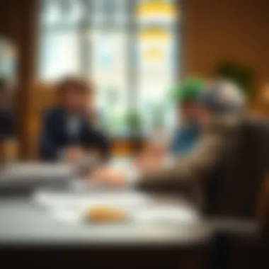 An illustration symbolizing professional tax assistance