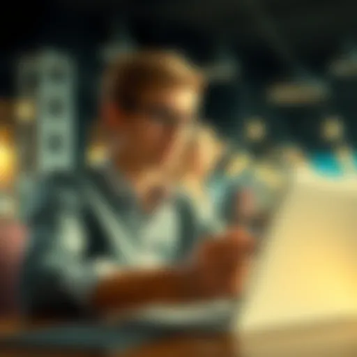 Illustration depicting financial strategies for cosigned loans