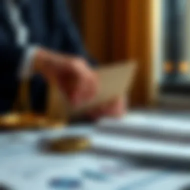 Legal Implications of Cosigned Loans Visual representation of legal implications in cosigned loans
