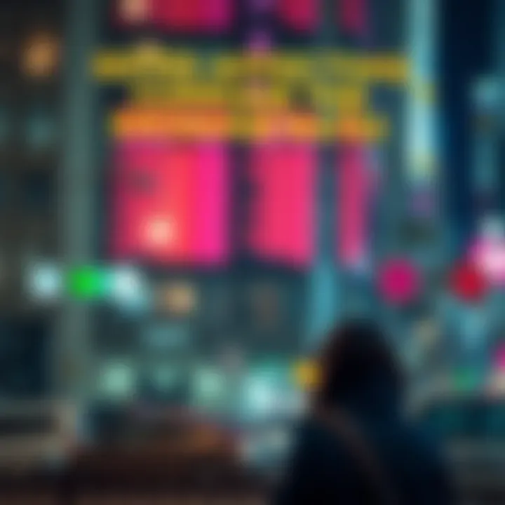 An infographic illustrating factors influencing currency fluctuations