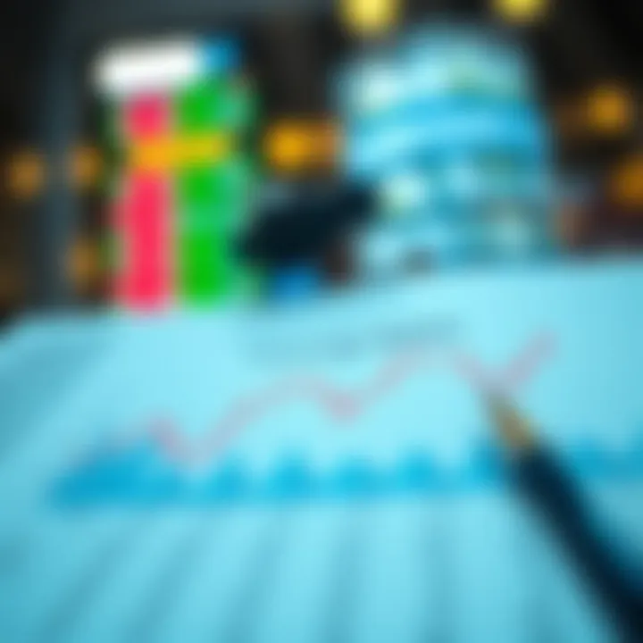 A chart showing the relationship between forex bureaus and market trends