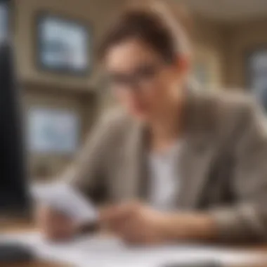 Creating a Repayment Strategy A person jotting down a repayment plan, emphasizing the importance of loan management