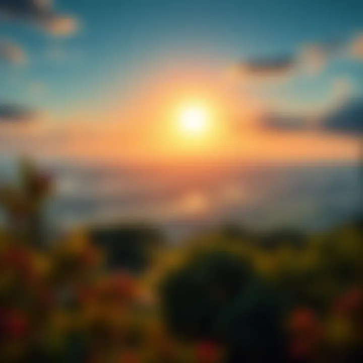 Long-Term Investment Vision A serene landscape illustrating long-term investment impact