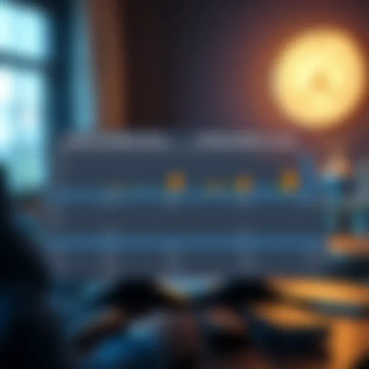 A chart comparing federal and private student loans