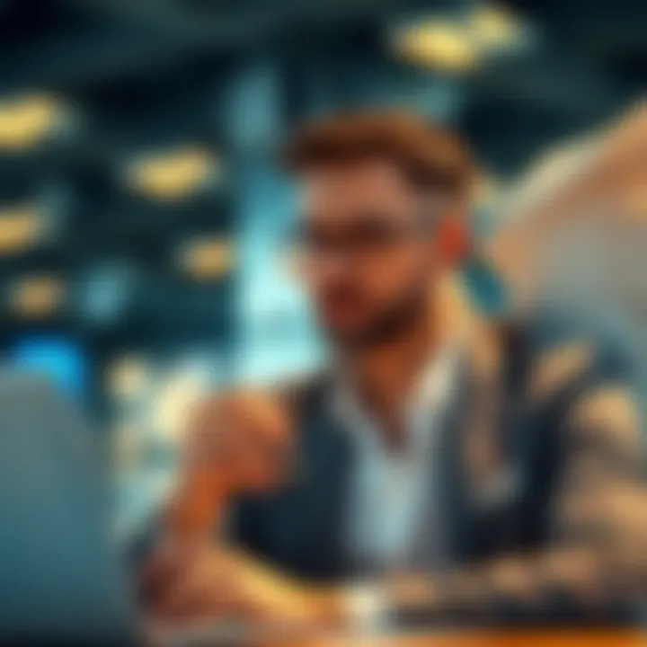 Factors Influencing Investment Decisions An illustration of an angel investor making a decision