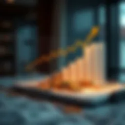 Visualization of compounding growth in a Roth IRA over decades