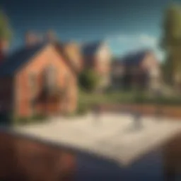 Conceptual illustration of estate planning
