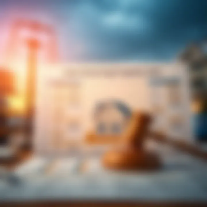 Chart showcasing applicable laws regarding property liens