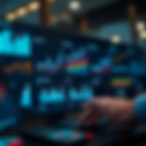 Modern analytics dashboard for real estate investment analysis