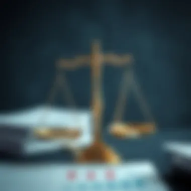 Balancing Rights and Responsibilities A scale balancing credit rights and responsibilities