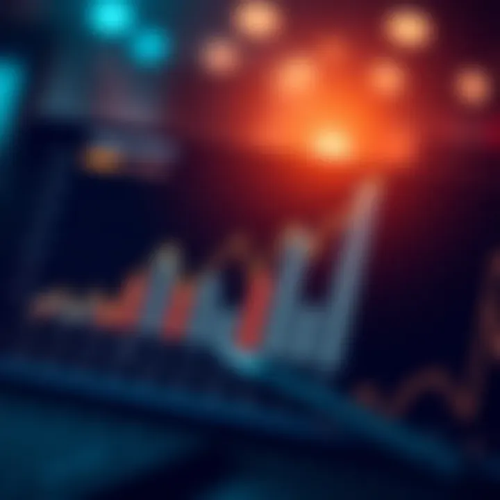 Graph showcasing engagement metrics and analytics for promotional strategies