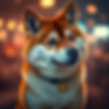 Visual representation of Shiba Inu cryptocurrency
