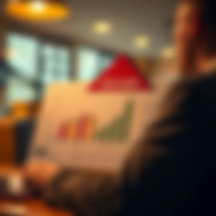 Chart showing financial implications of foreclosure