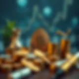 Visual representation of diverse investment options